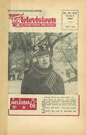 Газета Televisioon, № 53 (262) за 1966 год - страница 1