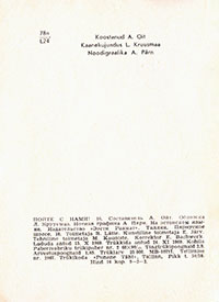 Lahkumislaul. Aarne Oit (Аарнэ Ойт). Laulge kaasa! 16 (Пойте с нами! 16) (Tallinn), kirjastus Eesti Raamat (Таллин), издательство Ээсти Раамат), 1969 - страница 2